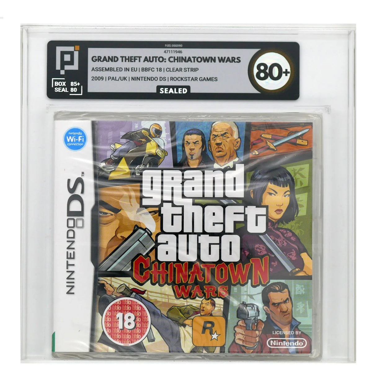 Grand Theft Auto / GTA: Chinatown Wars Pixel Grading SEALED 80+ (GB) · Sammlerstück