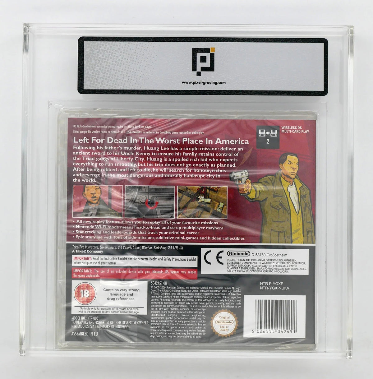 Grand Theft Auto / GTA: Chinatown Wars Pixel Grading SEALED 80+ (GB) · Sammlerstück