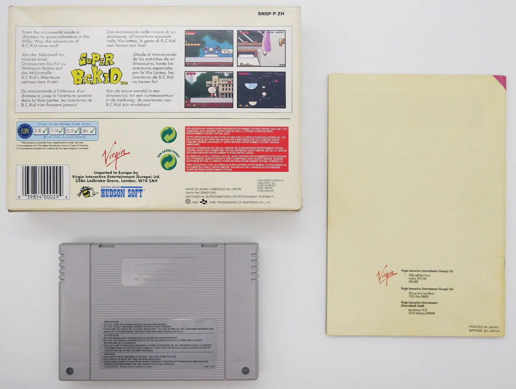 Super BC Kid / Super B.C. Kid Pixel Grading CIB 80+ (EU) · Sammlerstück