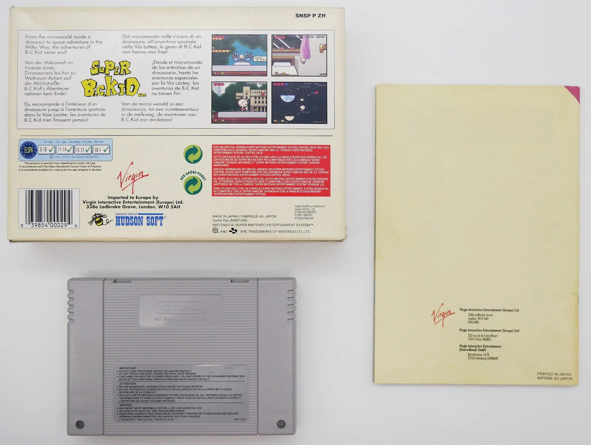 Super BC Kid / Super B.C. Kid Pixel Grading CIB 80+ (EU) · Sammlerstück