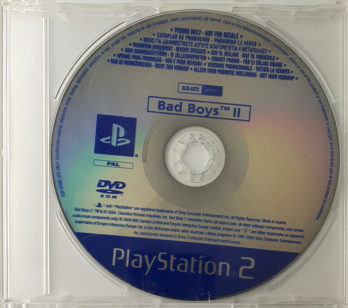 Bad Boys II (GB) — Promo