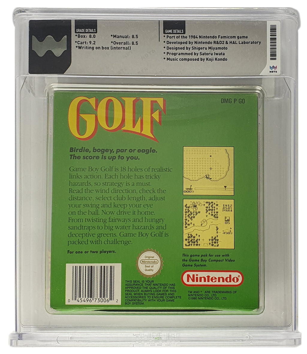 Golf / Mario Golf WATA Grading CIB 8.5 (GB) · Sammlerstück