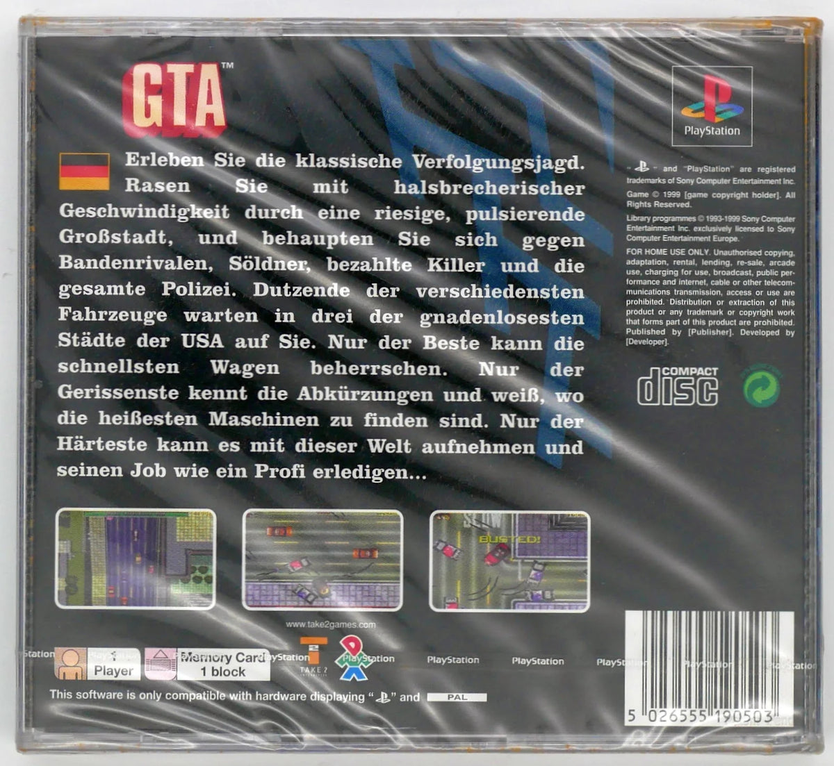 Grand Theft Auto / GTA Pixel Grading SEALED 80 (DE) · Sammlerstück