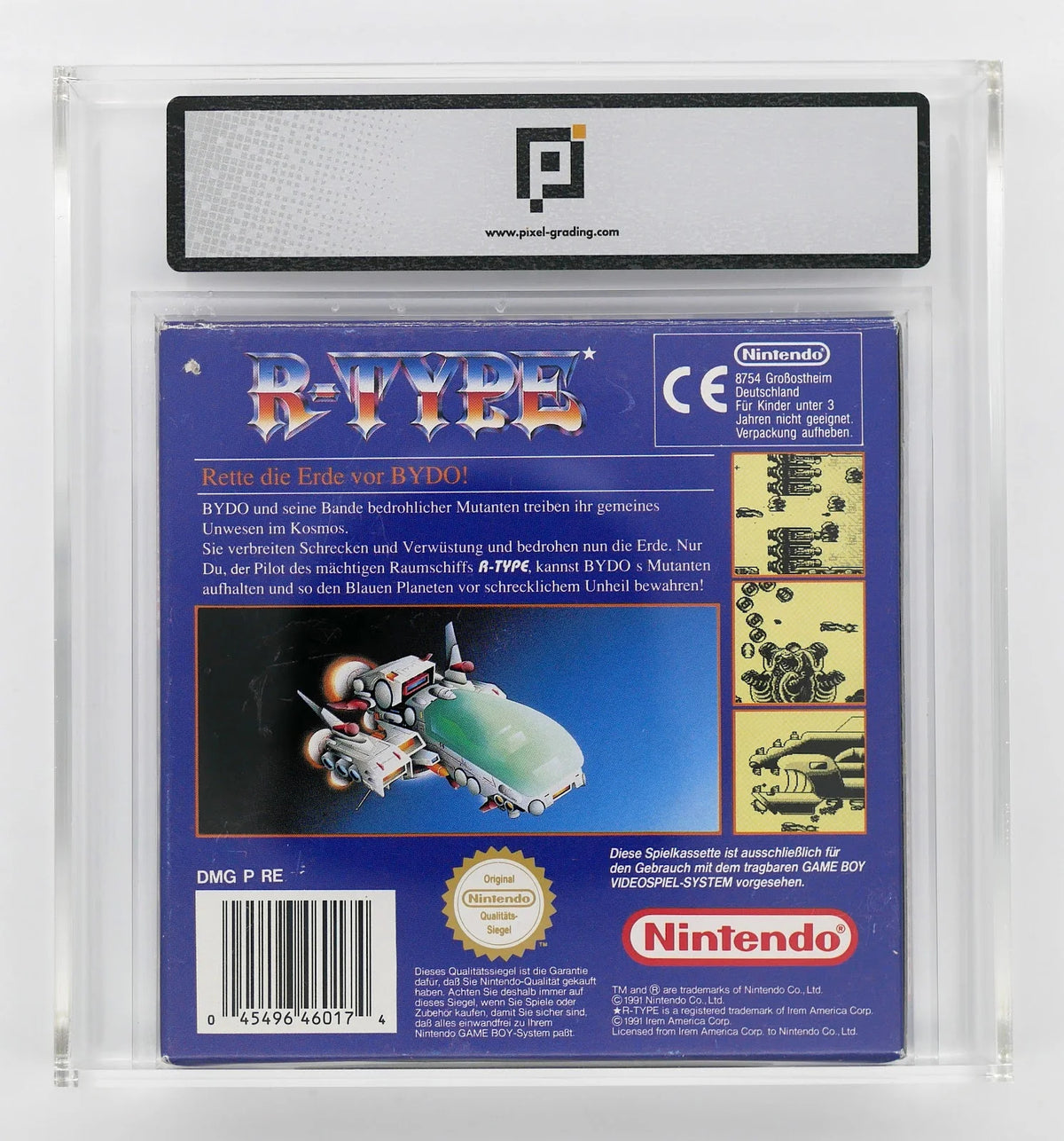 R-Type 1 Pixel Grading CIB 80+ (DE) · Sammlerstück