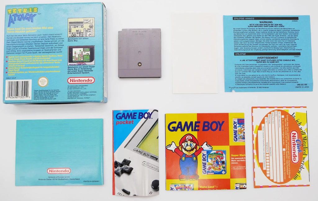 Tetris Attack Pixel Grading CIB 80 (DE) · Sammlerstück