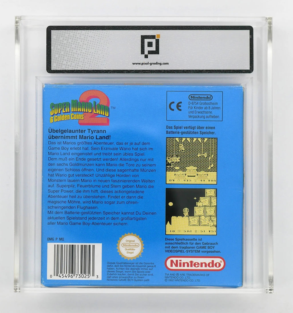 Super Mario Land 2: 6 Golden Coins Pixel Grading CIB 80 (DE) · Sammlerstück