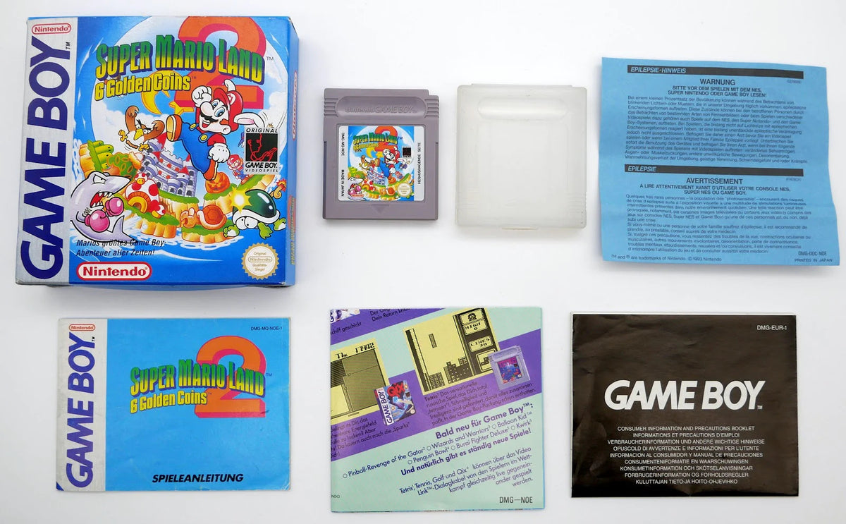 Super Mario Land 2: 6 Golden Coins Pixel Grading CIB 80 (DE) · Sammlerstück