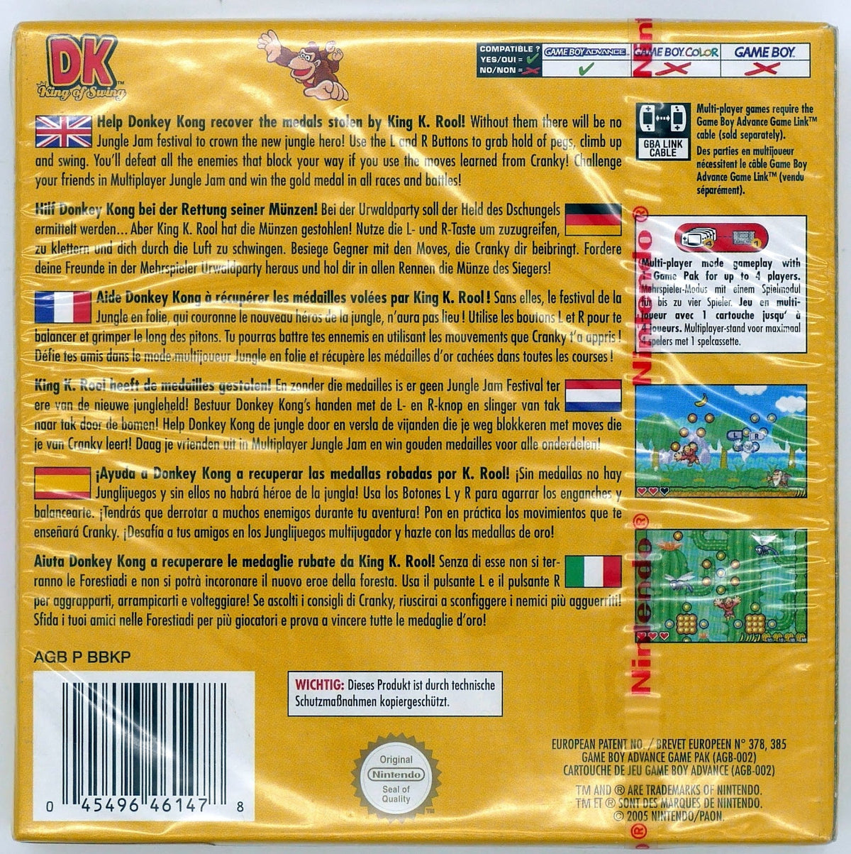 Donkey Kong: King of Swing Pixel Grading SEALED 80+ (EU) · Sammlerstück
