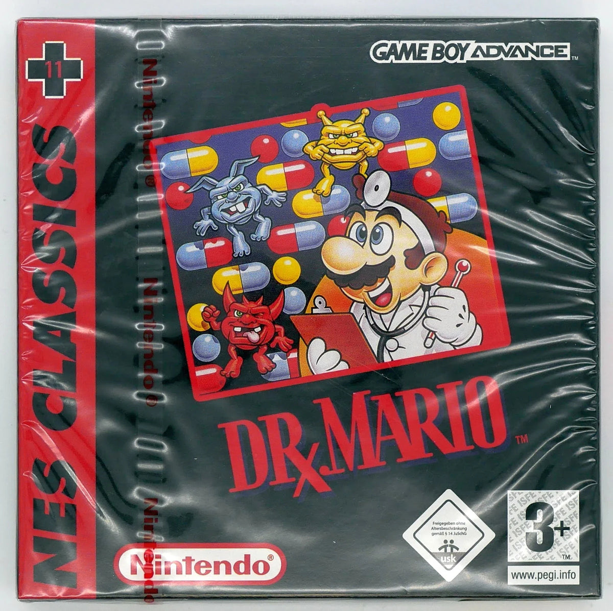 NES Classics: Dr. Mario Pixel Grading SEALED 80+ (EU) · Sammlerstück