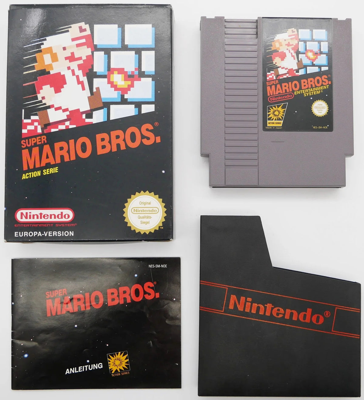 Super Mario Bros. 1 Pixel Grading CIB 80 (DE) · Sammlerstück