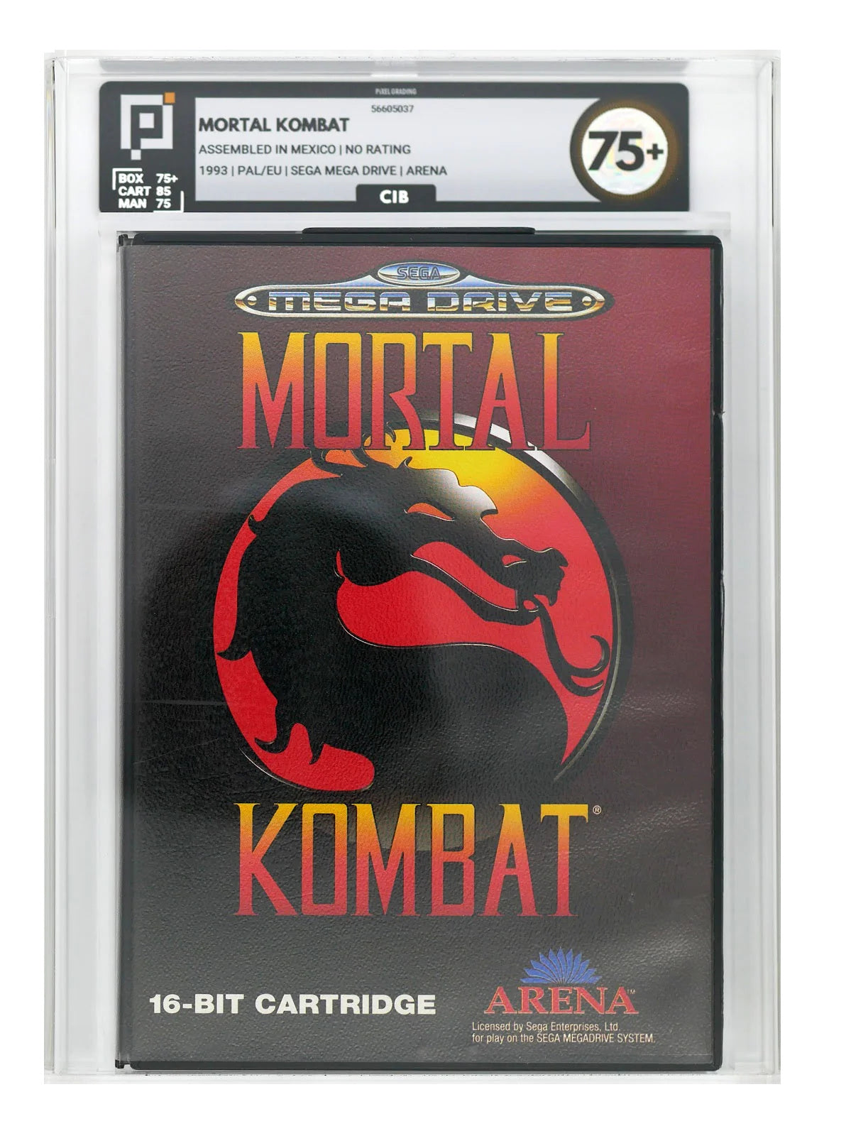 Mortal Kombat Pixel Grading CIB 75+ 56605037 · Sammlerstück