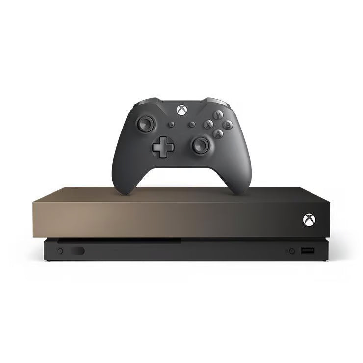 Konsole 1TB Limited Gold Rush Edition + Original Controller — Limited Gold Rush Edition
