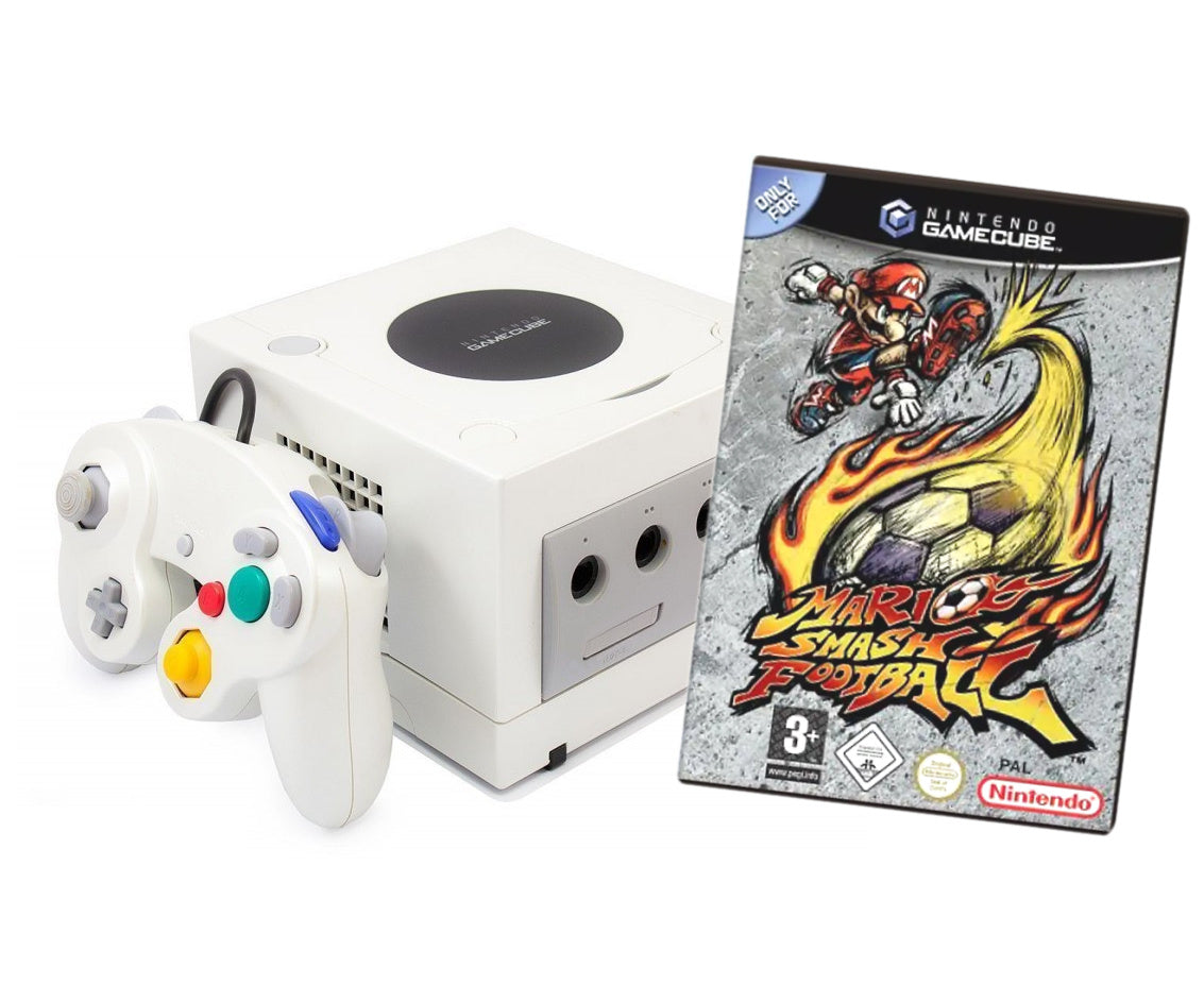Konsole Smash Football Pak + Spiel + Original Controller