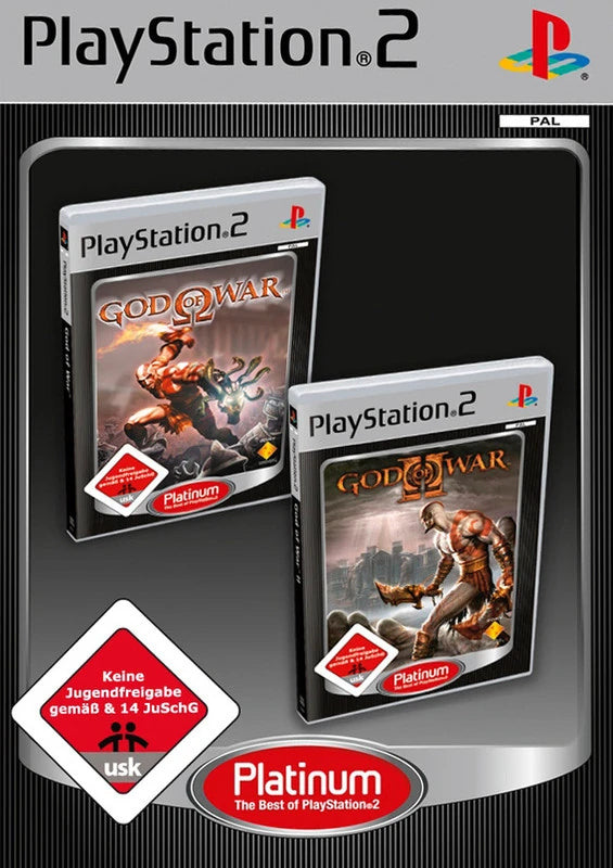 Double Pack: God of War + God of War 2 — Platinum