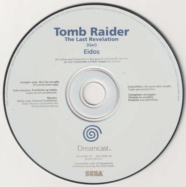 Tomb Raider IV / 4: The Last Revelation [Whitelabel] (DE)
