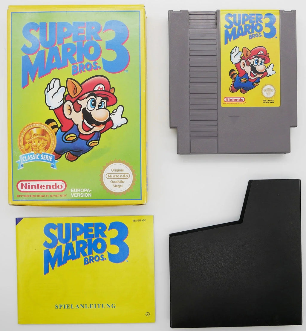Super Mario Bros. 3 [Classic Serie] Pixel Grading CIB 80+ (DE) · Sammlerstück