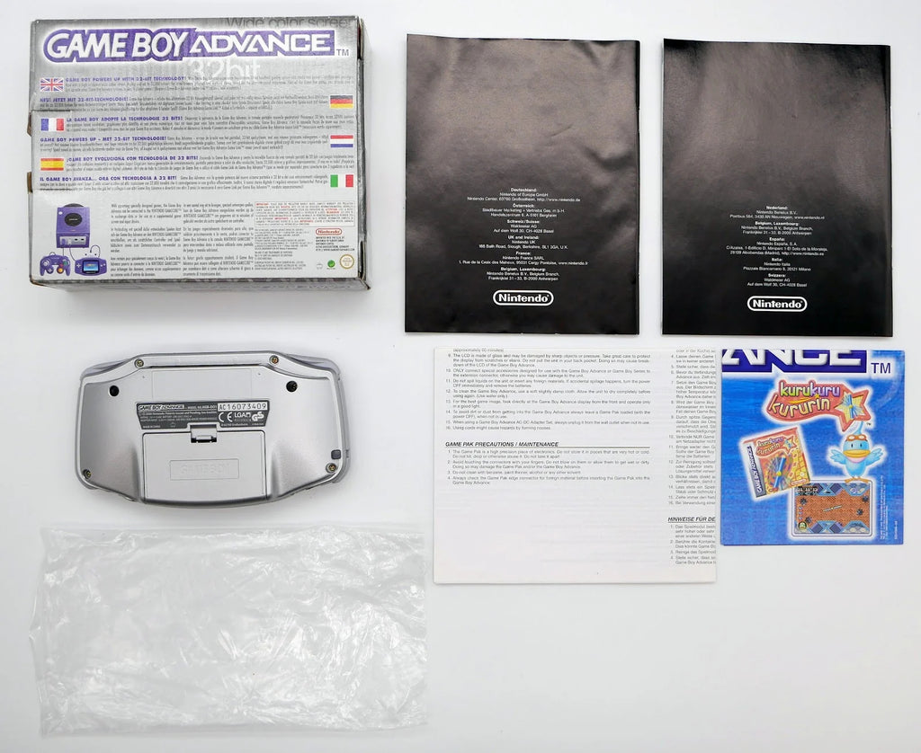 Konsole silber Platinum Pixel Grading CIB 85+ · Sammlerstück