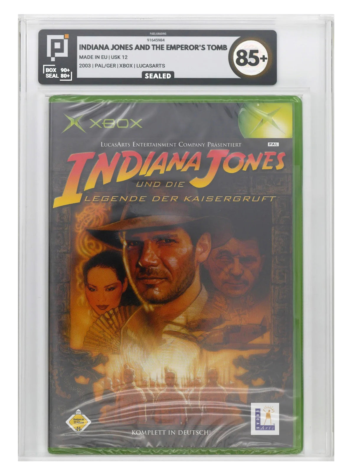 Indiana Jones und die Legende der Kaisergruft Pixel Grading SEALED 85+ (DE) · Sammlerstück