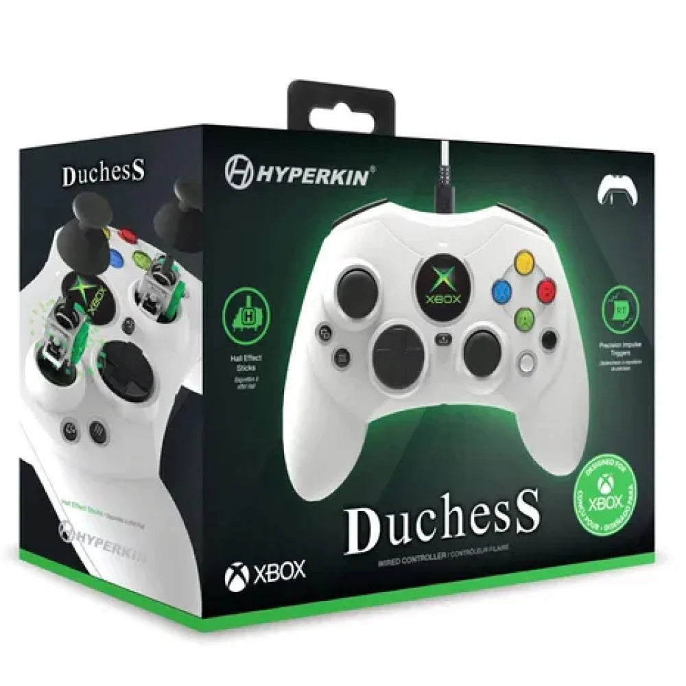 Original DucheS Wireless Controller / Pad weiß [Hyperkin]