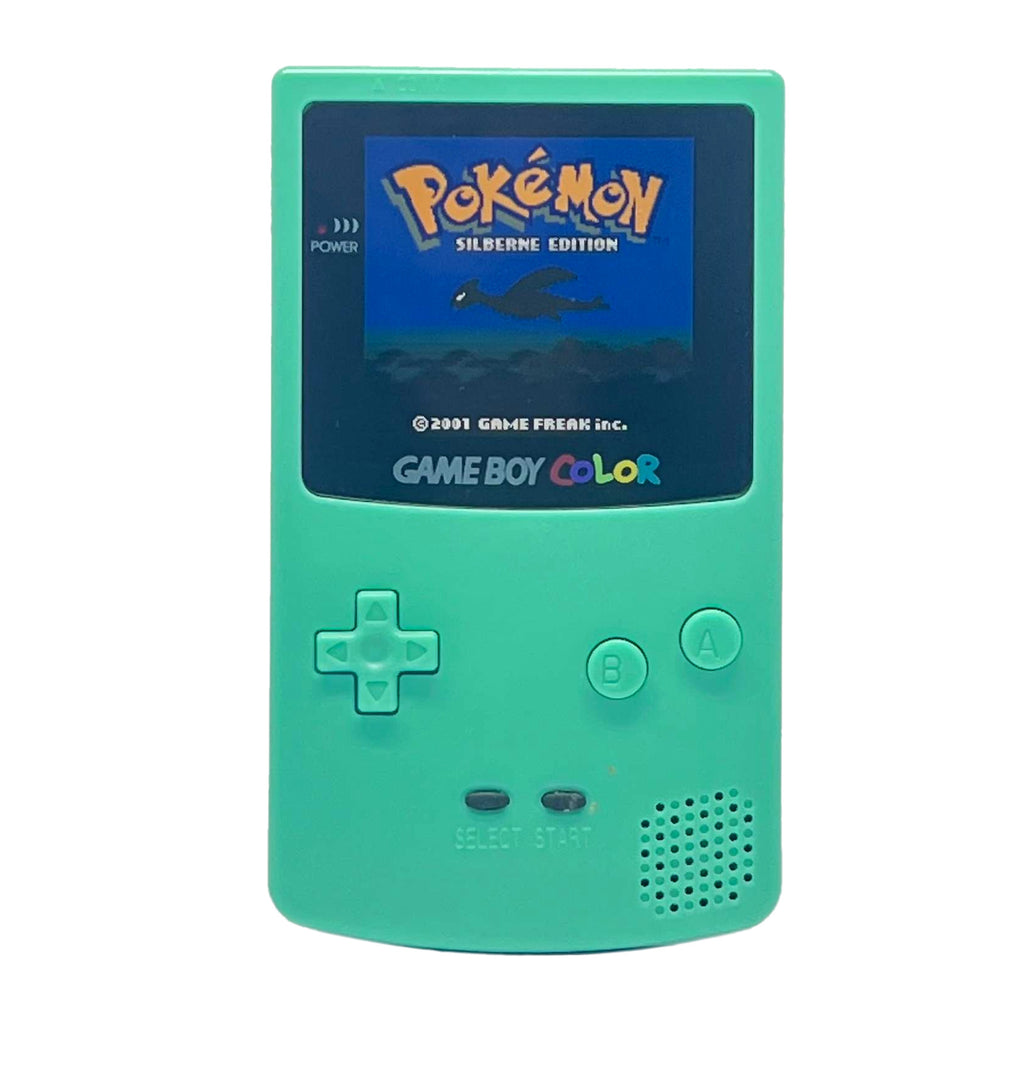 Konsole #Pastel Green Q5 IPS Mod mit größerem Display [Retrosix]