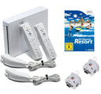 Konsole - Sports Resort Pak weiß + Spiele + 2 Original Remote + 2 Motion Plus + Zubehör