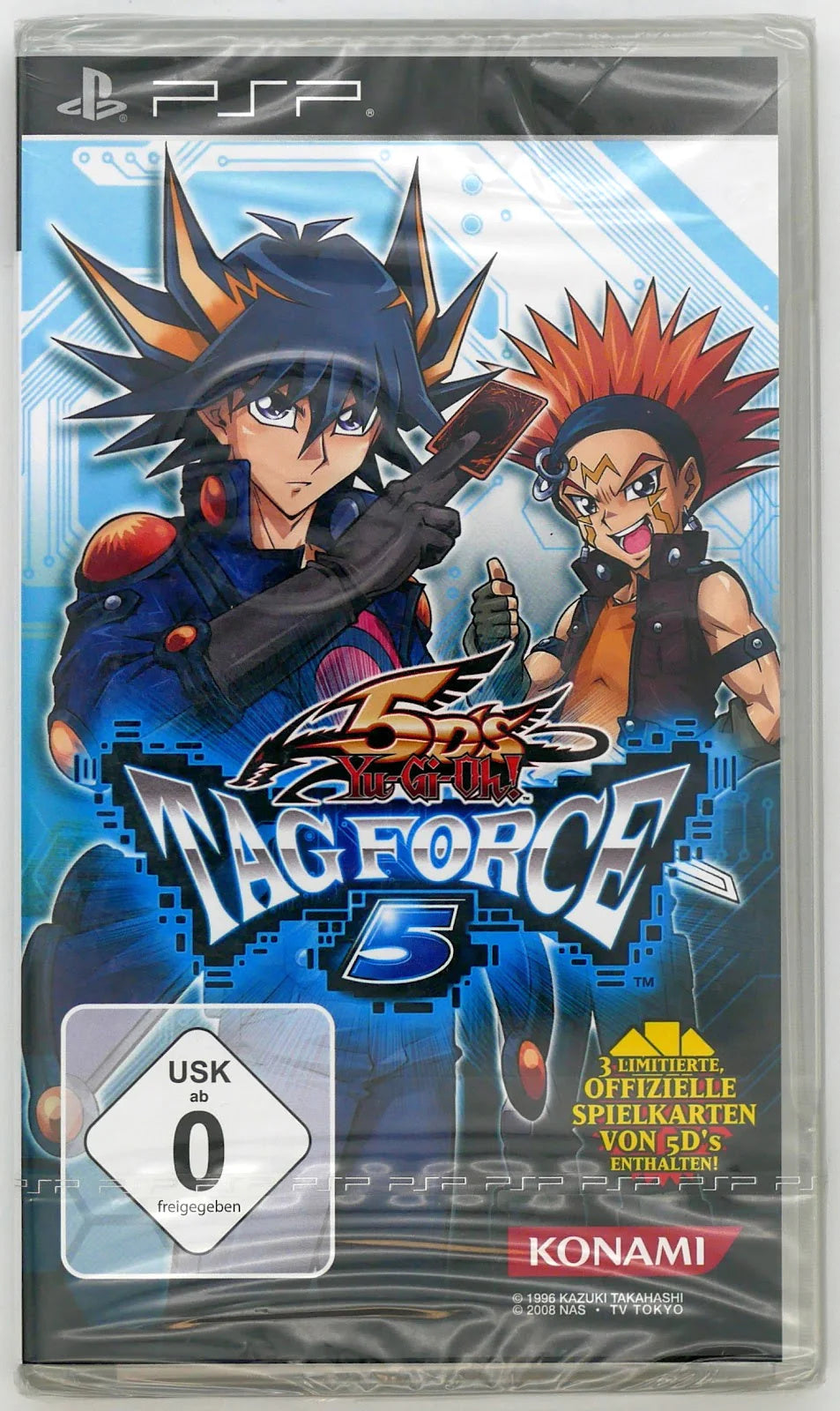 Yu-Gi-Oh! 5D's Tag Force 5 Pixel Grading SEALED 80+ (DE) · Sammlerstück
