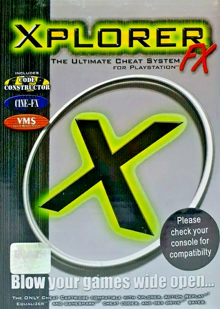 Cheat Catridge / Mogelmodul / Schummelmodul Xploder FX Ultimate System [Blaze]