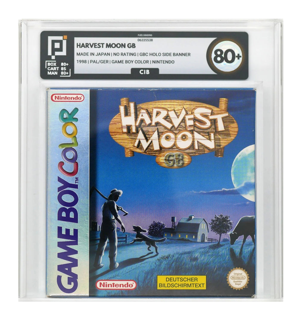 Harvest Moon 1 #Pixel Grading CIB 80+ · Sammlerstück