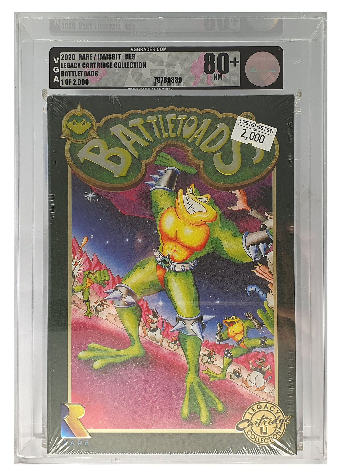 Battletoads Legacy Collection VGA Grading SEALED 80+ (US) · Sammlerstück
