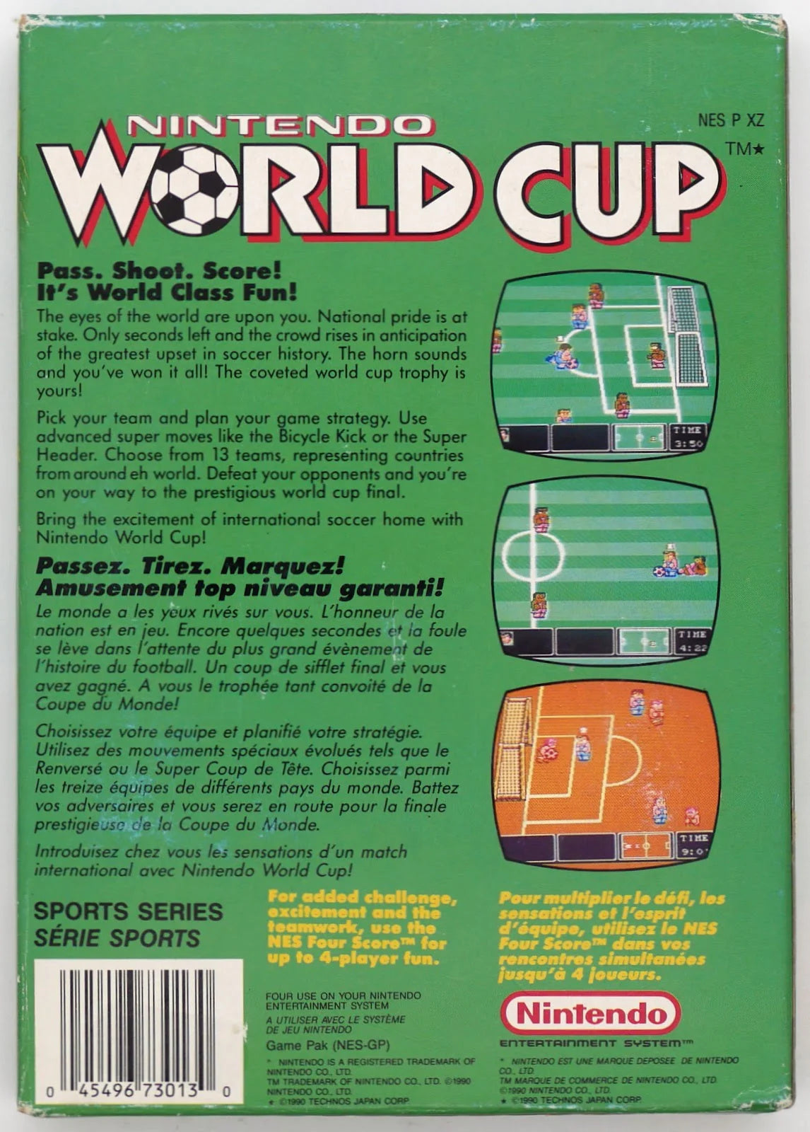 Nintendo World Cup Pixel Grading CIB 75 · Sammlerstück