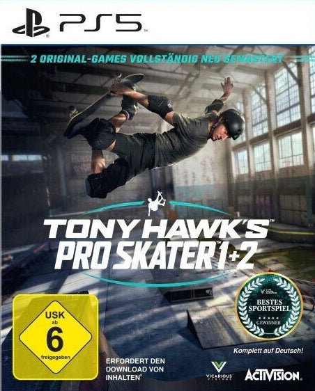 Tony Hawks Pro Skater 1+2 (DE) — Remastered