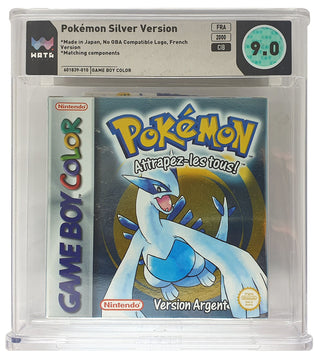 Pokemon Silberne Edition / Version Argent #WATA Grading CIB 9.0 (FR) · Sammlerstück