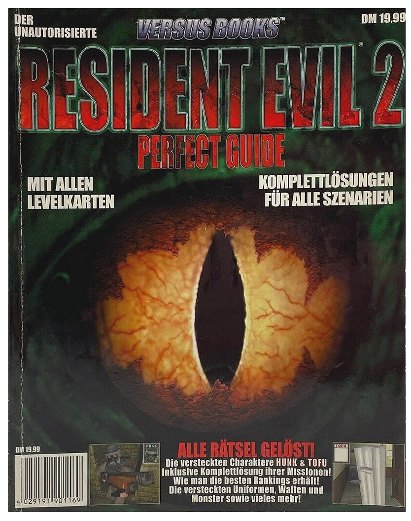 Resident Evil 2 Perfect Guide [Versus Books] (DE)