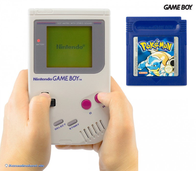 Konsole + Pokemon - Blaue Edition (DE)