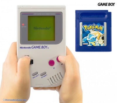 Konsole + Pokemon - Blaue Edition (DE)