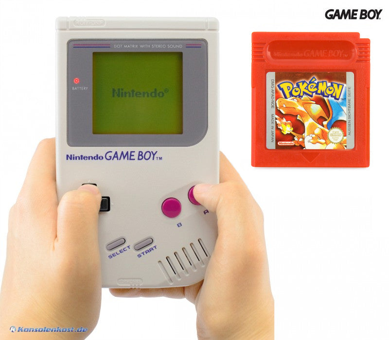 Konsole + Pokemon - Rote Edition (DE)