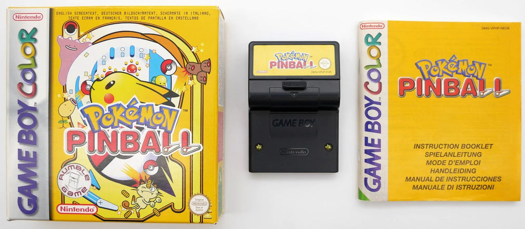 Pokemon Pinball #Pixel Grading CIB 80+ (EU) · Sammlerstück
