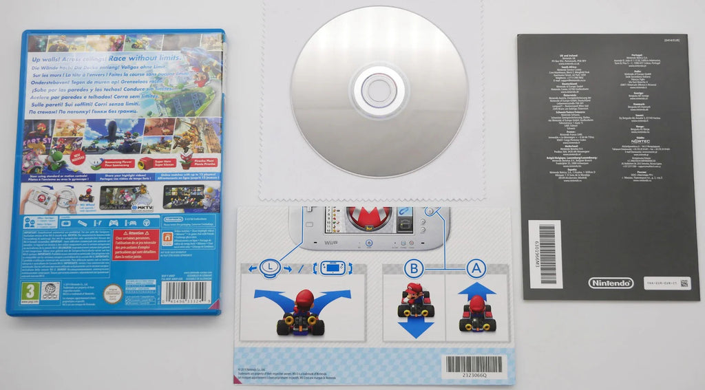 Mario Kart 8 + Spiny Shell Pixel Grading CIB 85+ (DE) — Limited Edition