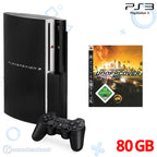 Konsole FAT 80GB schwarz + NFS: Undercover + Original Controller