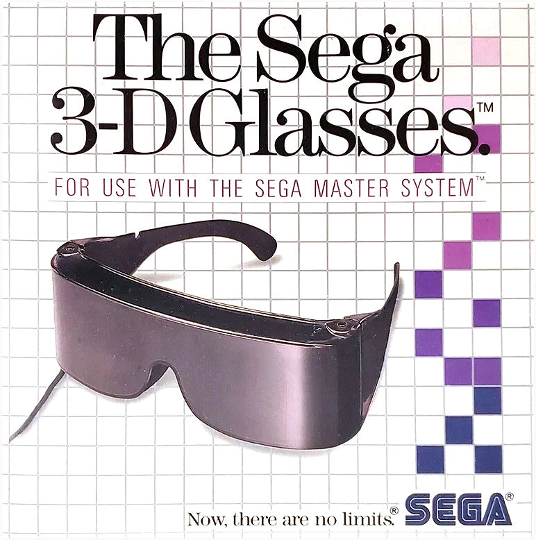 Original SEGA 3D Glasses / Brille