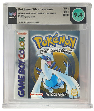 Pokemon Silberne Edition / Version Argent #WATA Grading CIB 9.4 (FR) · Sammlerstück