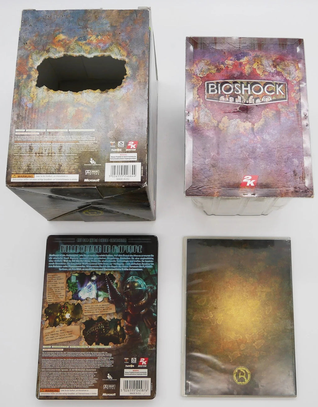 BioShock Collector's Edition Pixel Grading CIB 80 (DE) — Big Box · Sammlerstück