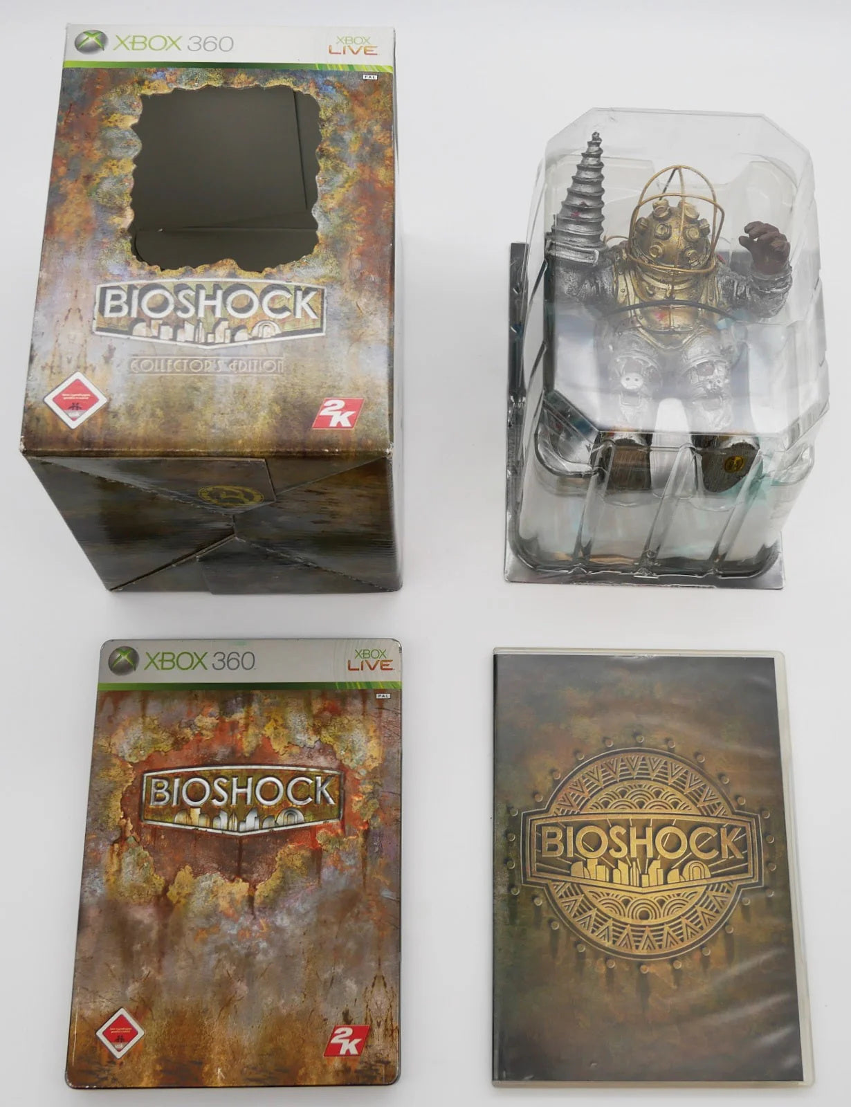 BioShock Collector's Edition Pixel Grading CIB 80 (DE) — Big Box · Sammlerstück