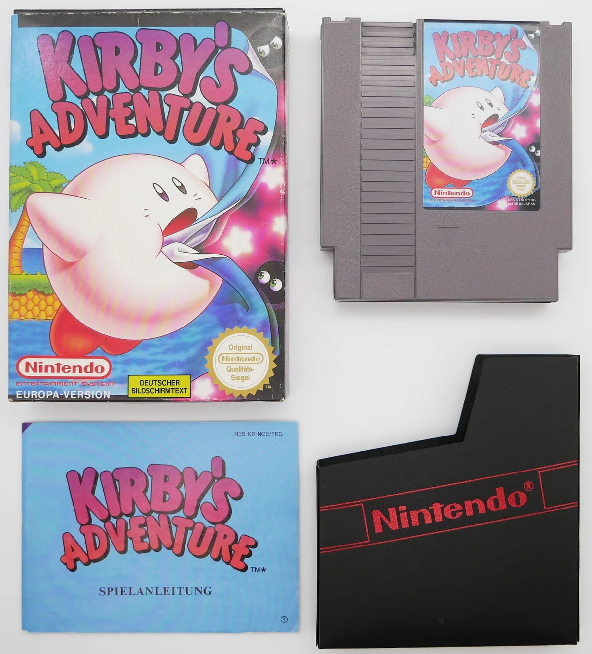 Kirby's Adventure Pixel Grading CIB 75+ (DE) · Sammlerstück