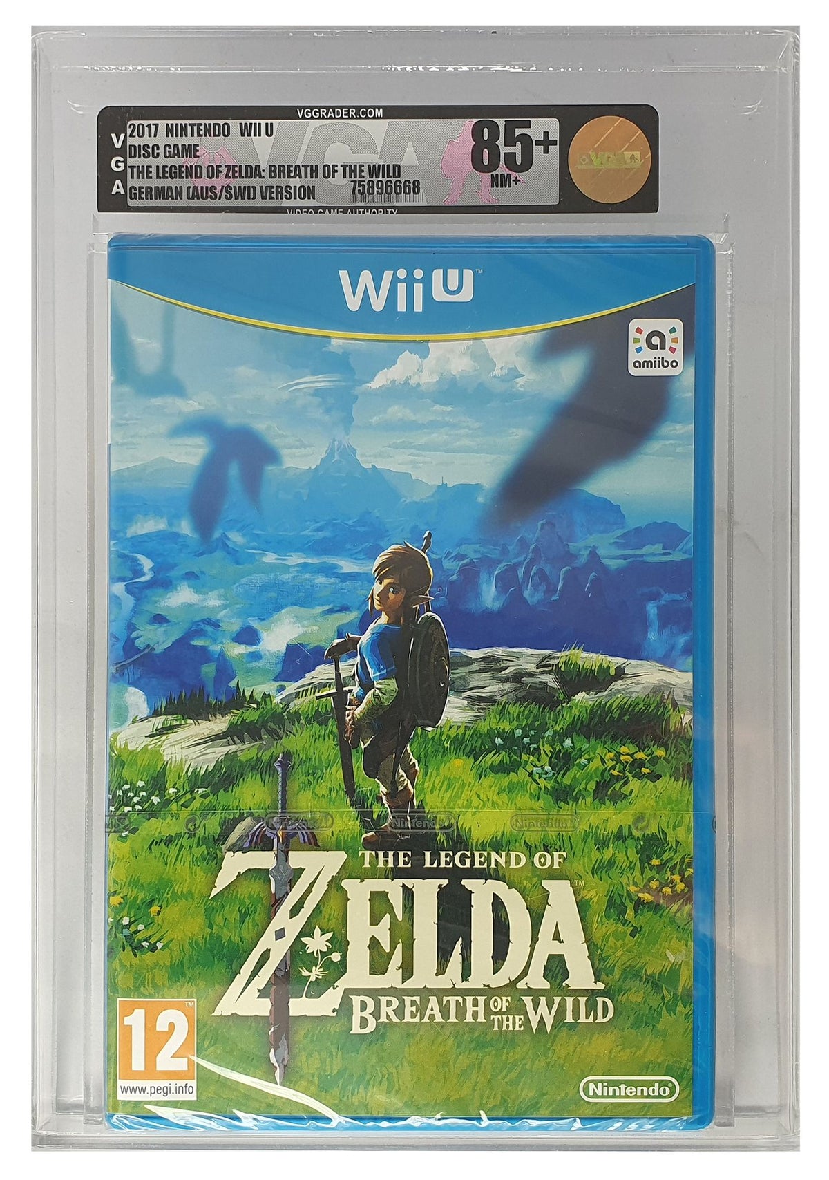 The Legend of Zelda: Breath of the Wild VGA Grading SEALED 85+ (AT) · Sammlerstück