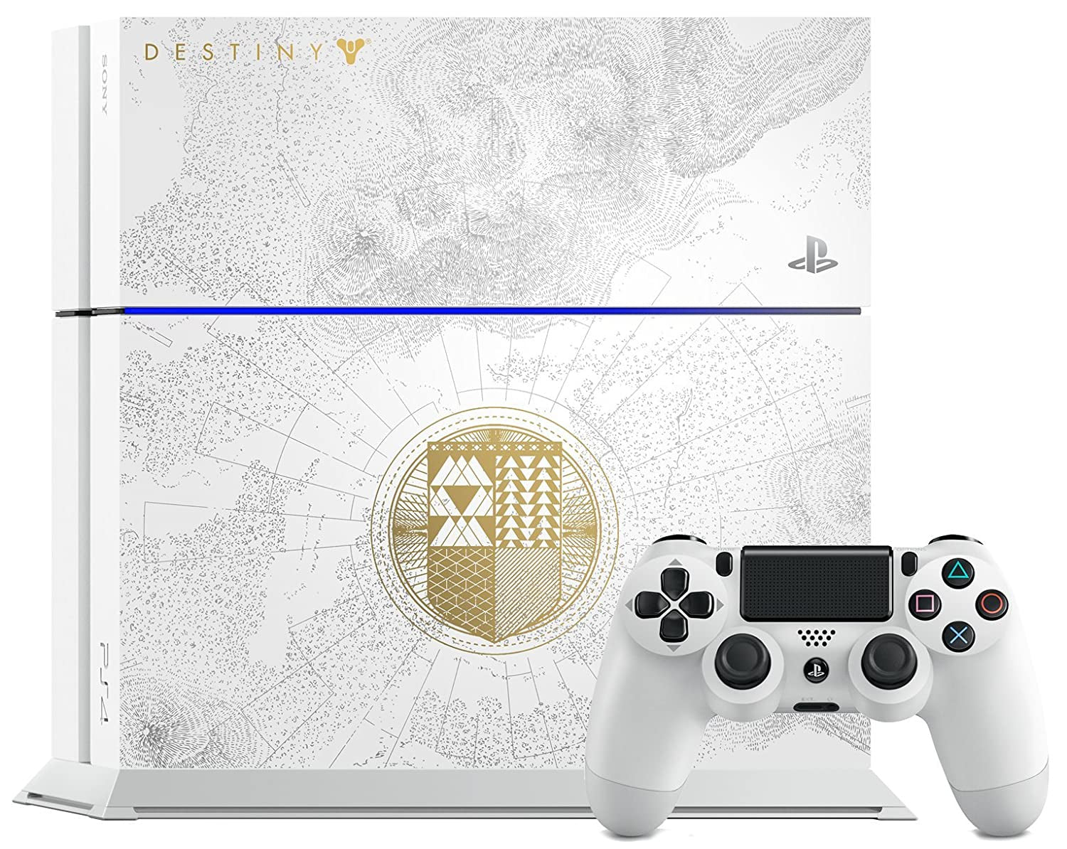 Konsole 500GB Destiny Edition + Destiny: König der Besessenen + Original Controller — Destiny Edition