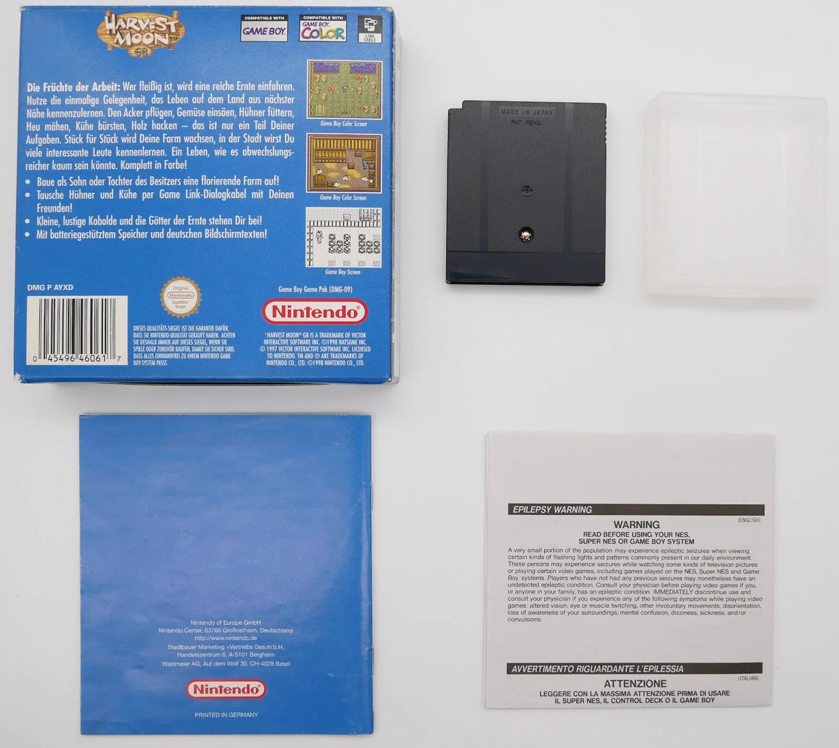 Harvest Moon 1 #Pixel Grading CIB 80+ · Sammlerstück
