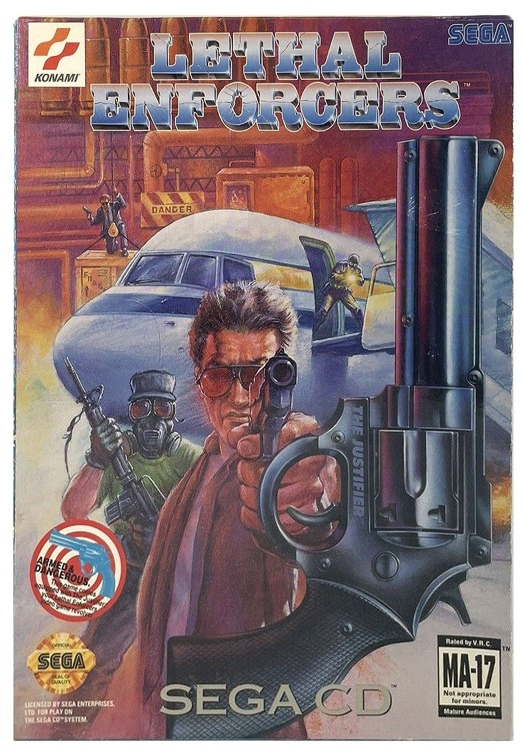 Lethal Enforcers + Light Gun (US)