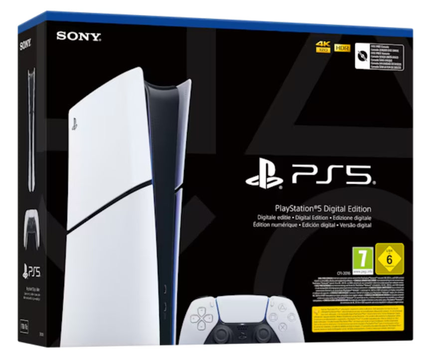 Konsole Slim 1TB Digital Edition + Original Controller