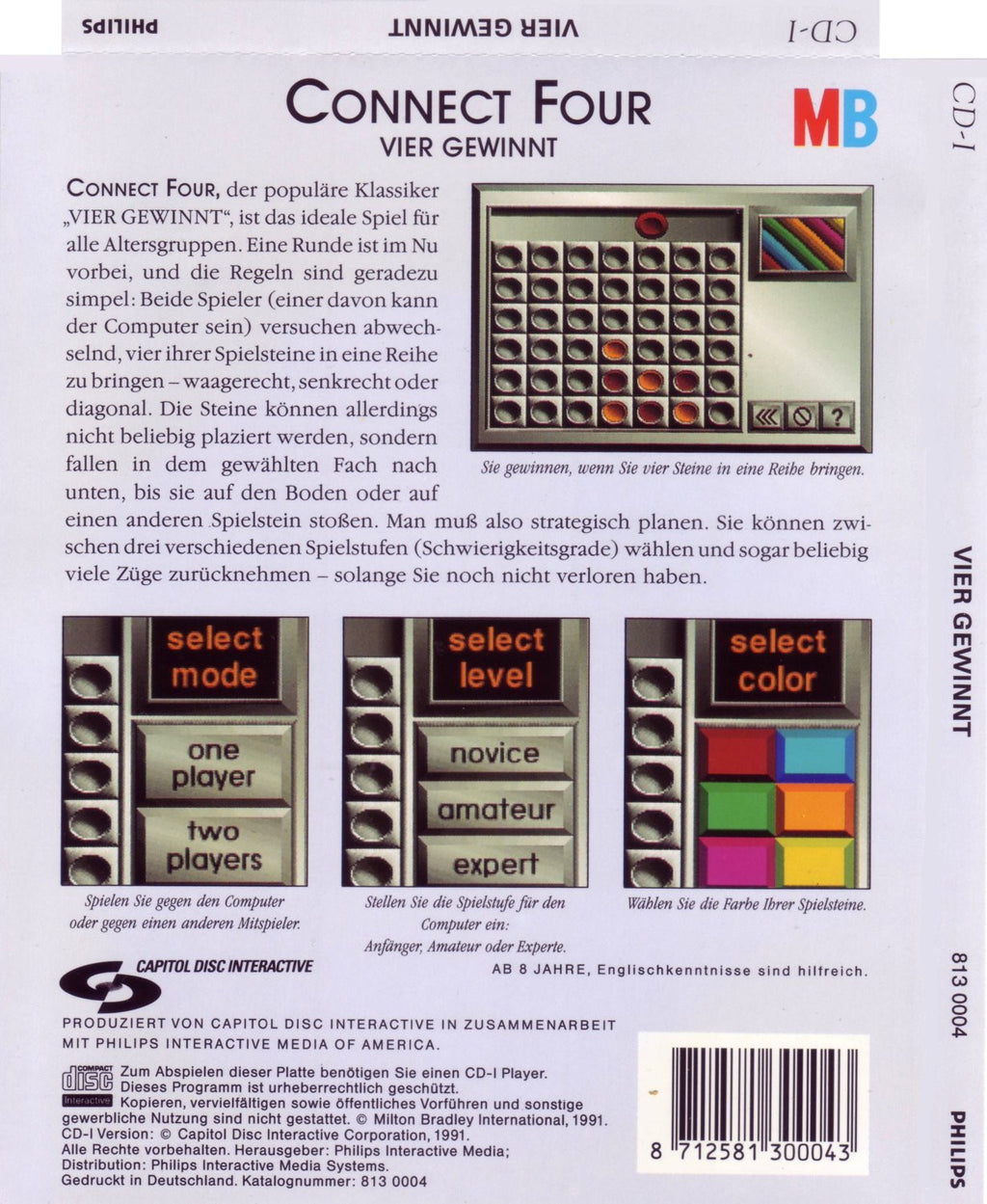 Connect Four / Vier gewinnt (DE)